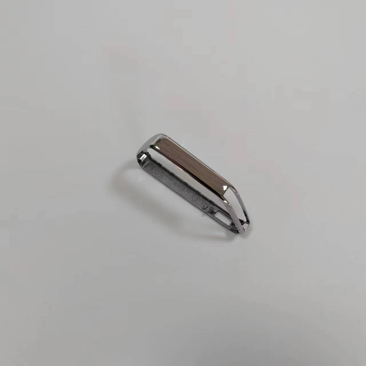 Die-cast zinc alloy polished and electroplated frame of the remote control key for Volkswagen vehicles