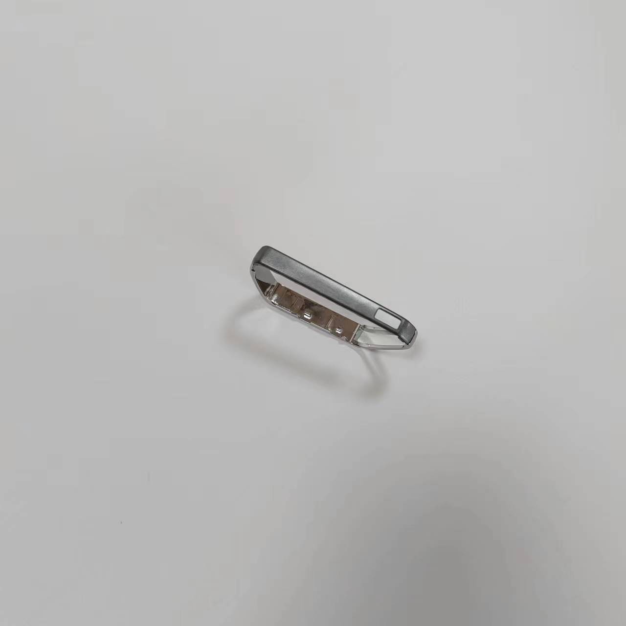 Die-cast zinc alloy polished and electroplated frame of the remote control key for Volkswagen vehicles