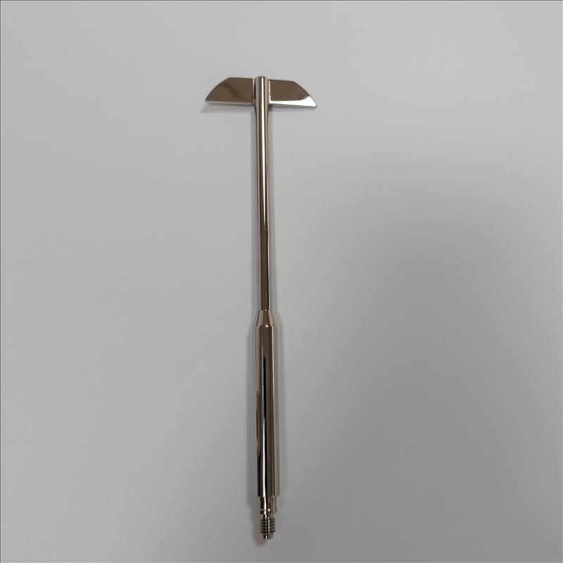 Stainless steel processing, welding, passivation, and polishing of mechanical equipment blades.