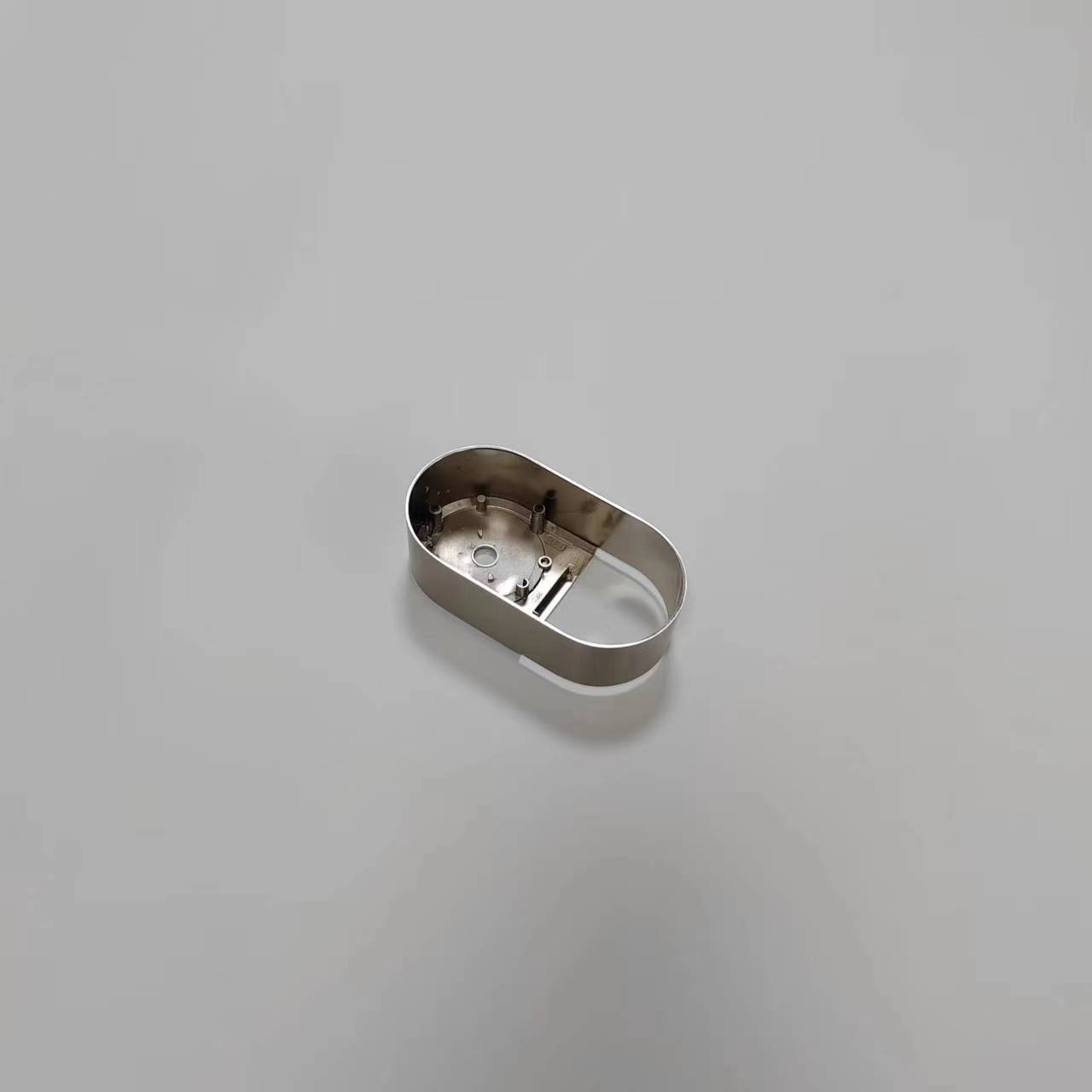 Electroplated brushed zinc alloy accessories for electronic door locks