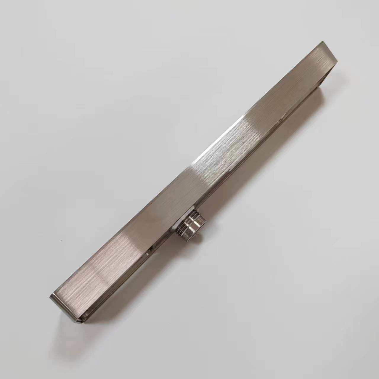 Automotive stainless steel precision casting CNC processing brushed RV door lock body