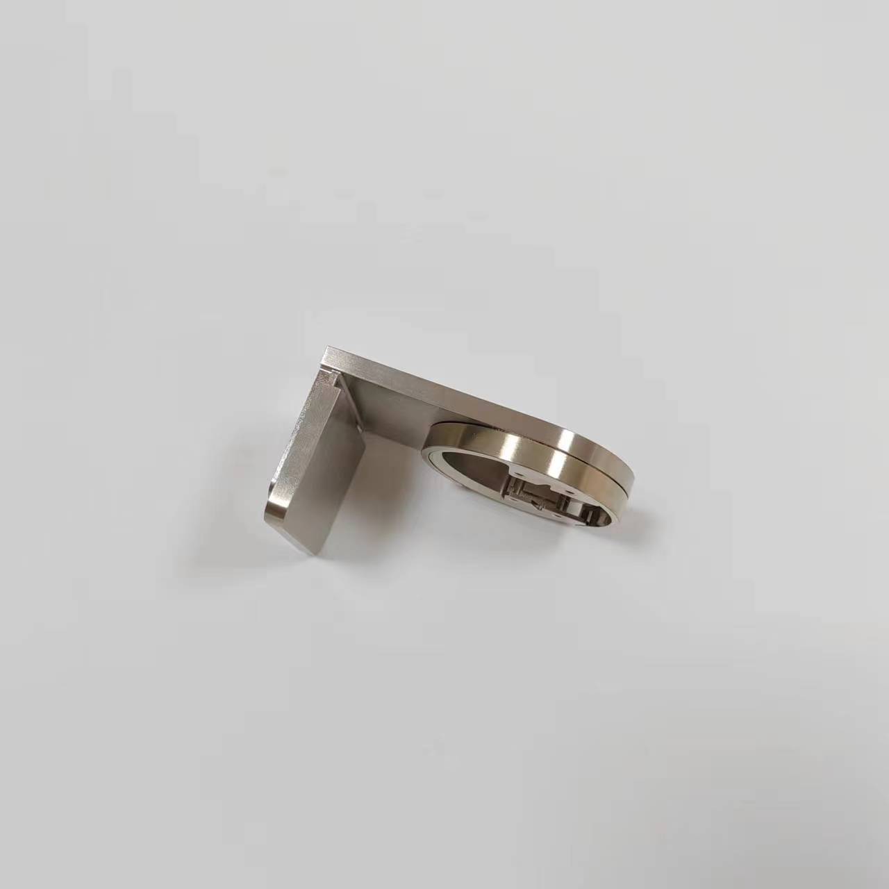 Aluminum alloy electroplated nickel sand window curtain rod accessories for building materials