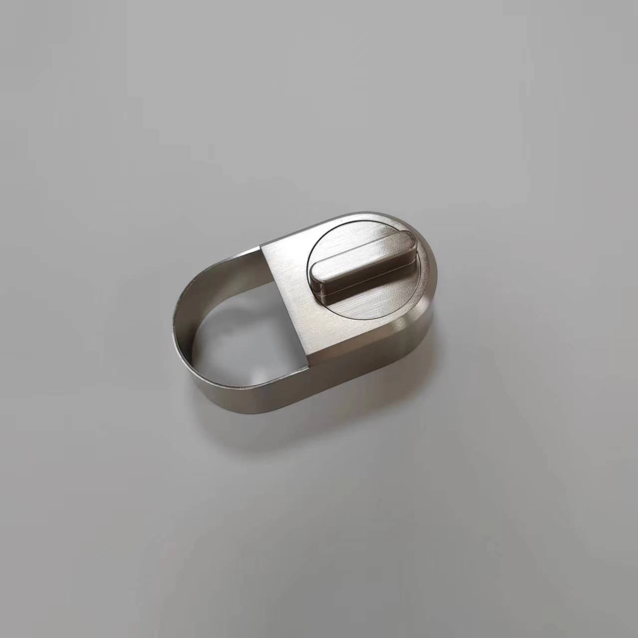 Electroplated brushed zinc alloy accessories for electronic door locks