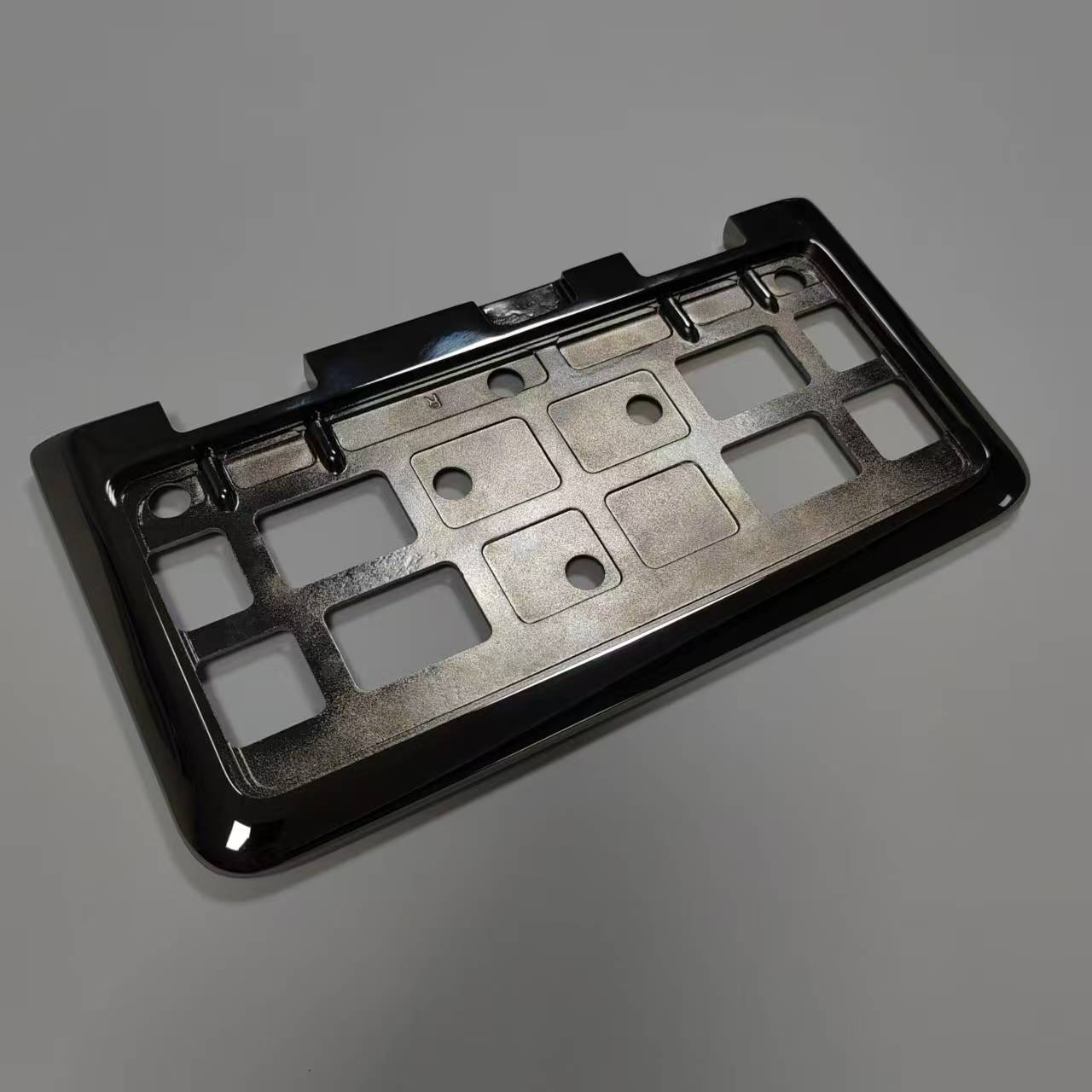 Forged aluminum alloy electroplated accessories for car seat storage rack