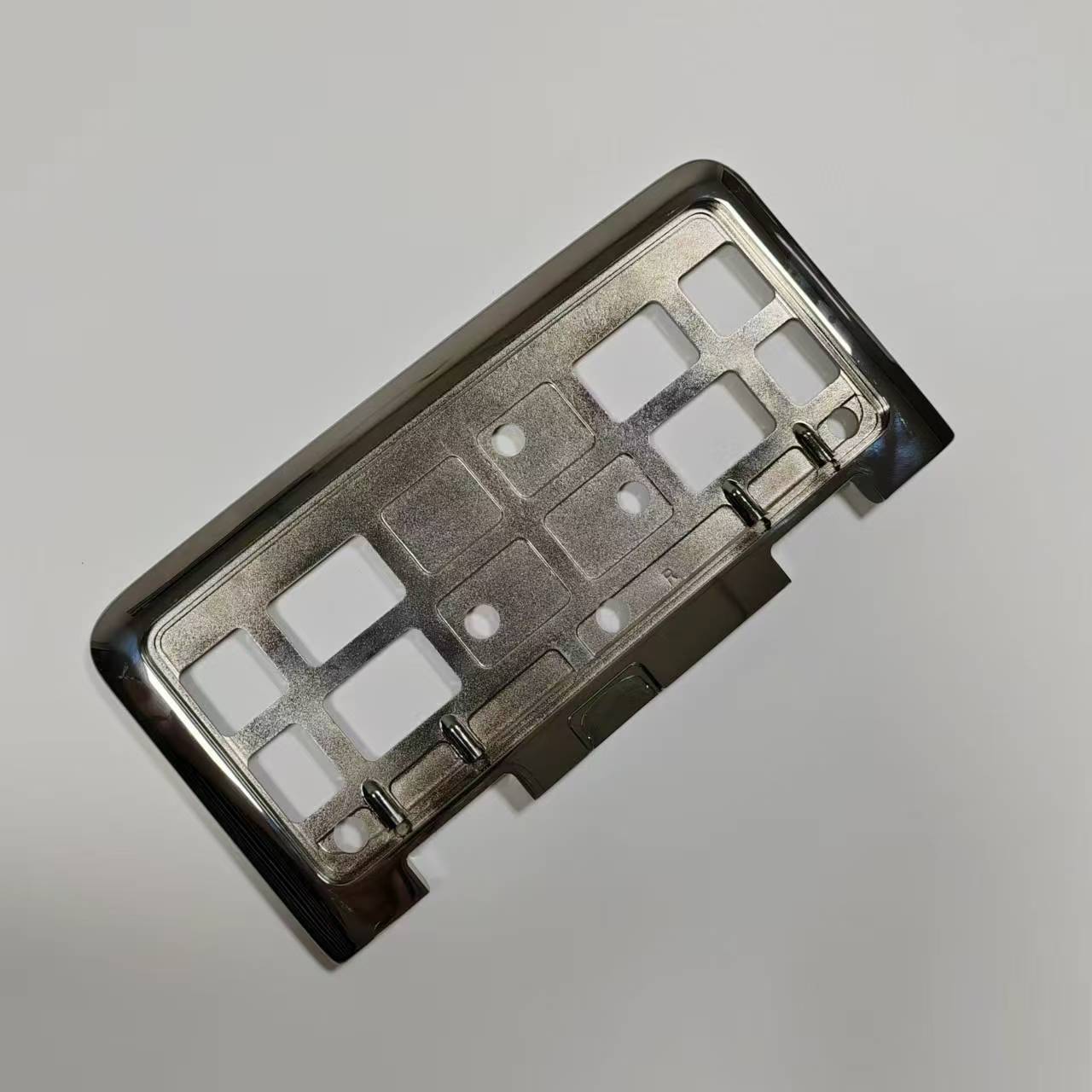 Forged aluminum alloy electroplated accessories for car seat storage rack