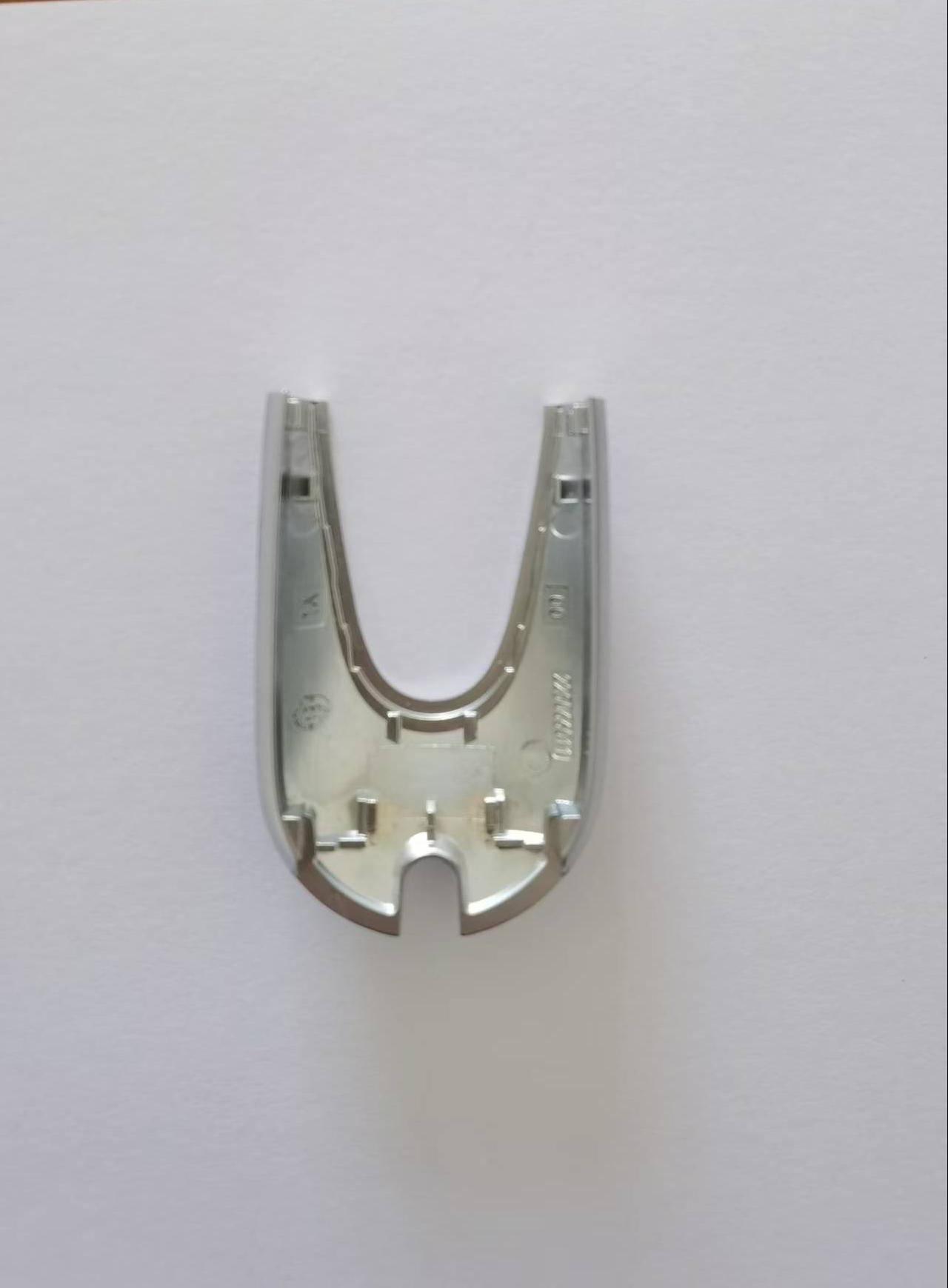 Car remote control key metal casting electroplated frame