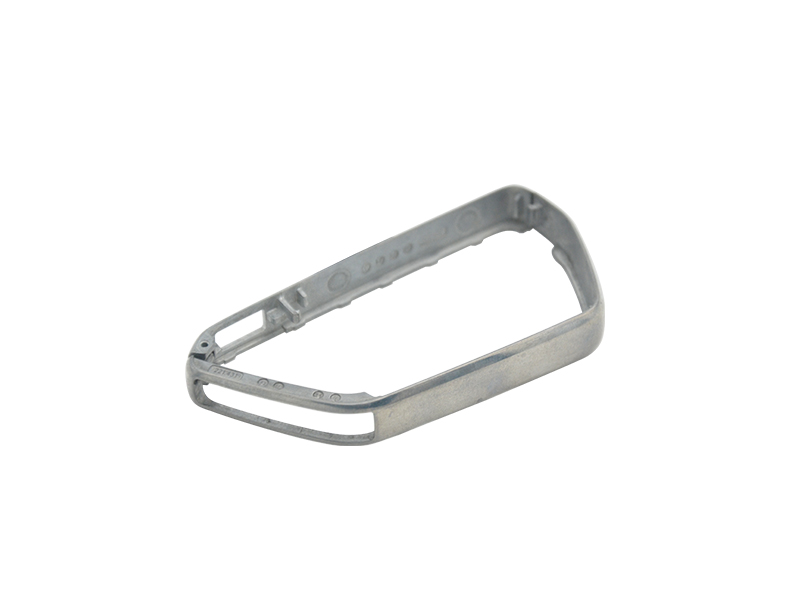 Die-cast zinc alloy polished and electroplated frame of the remote control key for Volkswagen vehicles