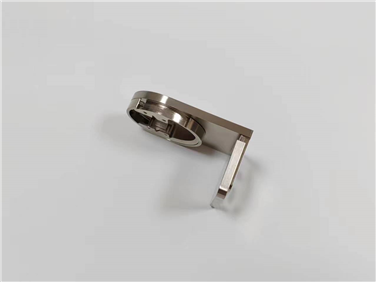 Aluminum alloy electroplated nickel sand window curtain rod accessories for building materials