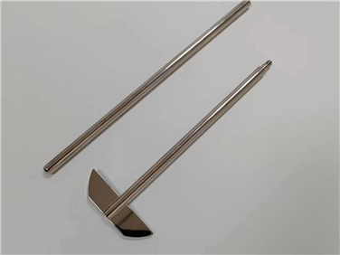 Stainless steel processing, welding, passivation, and polishing of mechanical equipment blades.