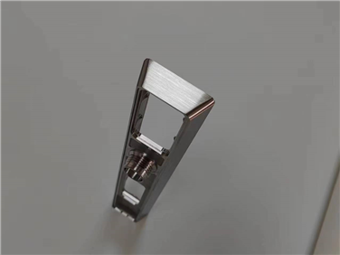 Automotive stainless steel precision casting CNC processing brushed RV door lock body